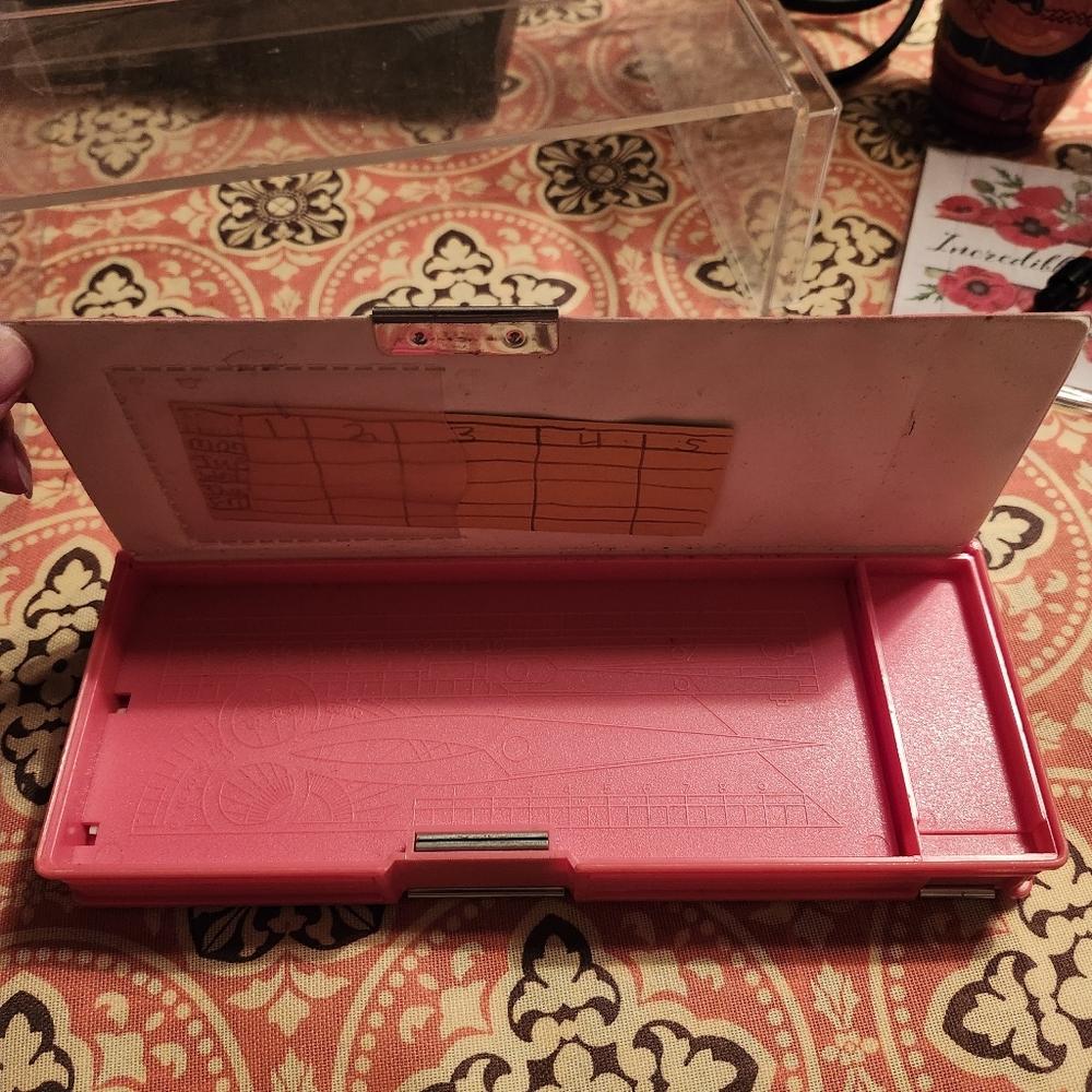 Pink Cartoon Chef Pencil Case - Picture 4 of 5